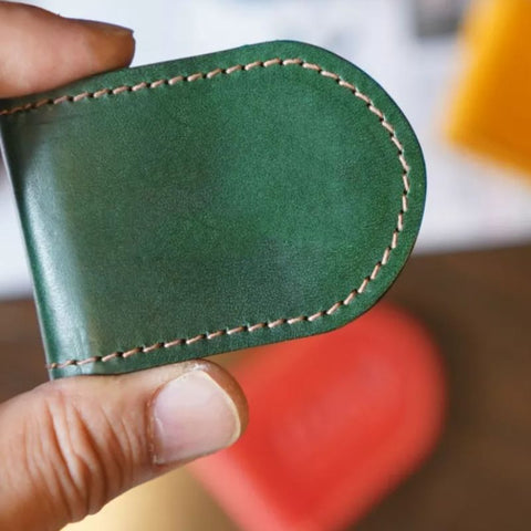 &nbsp;Leather Magnetic Money Clip