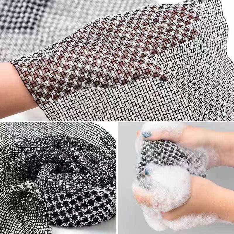 Charcoal Fiber Sauna Bath Wash Scrub