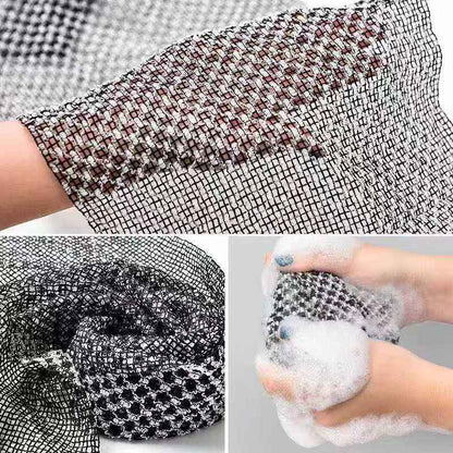 Charcoal Fiber Sauna Bath Wash Scrub
