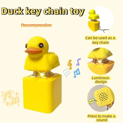 🦆Duck Light & Sound Keychain🌈