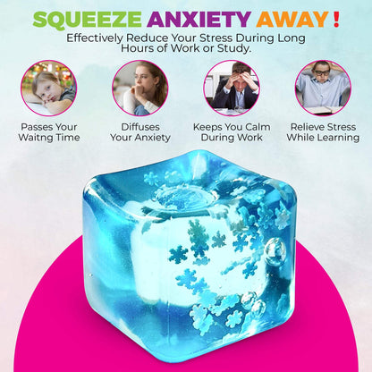 Stress Relief Ice Cube Fidget Toy