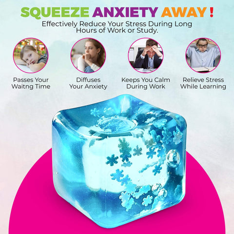 Stress Relief Ice Cube Fidget Toy