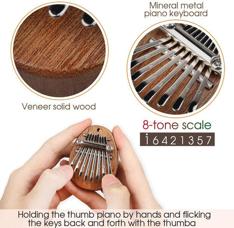 8 Key exquisite Finger Thumb Piano🎵