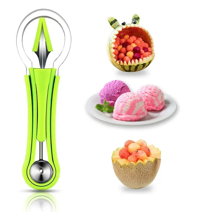 4 in 1 Fruit Rotary Carving Cutter Knife