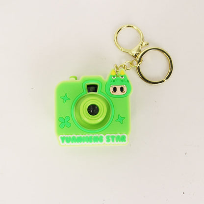 Small Camera Projector Light Keychain