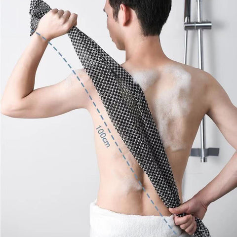 Charcoal Fiber Sauna Bath Wash Scrub