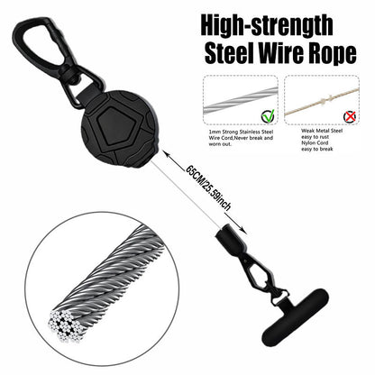 Magnetic Retractable Keychain