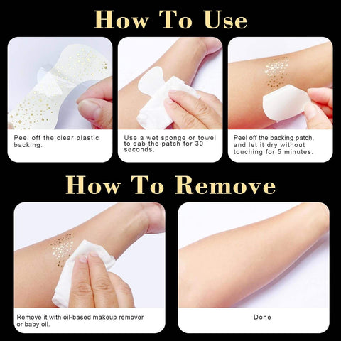 Celestial Freckle Tattoo Sticker