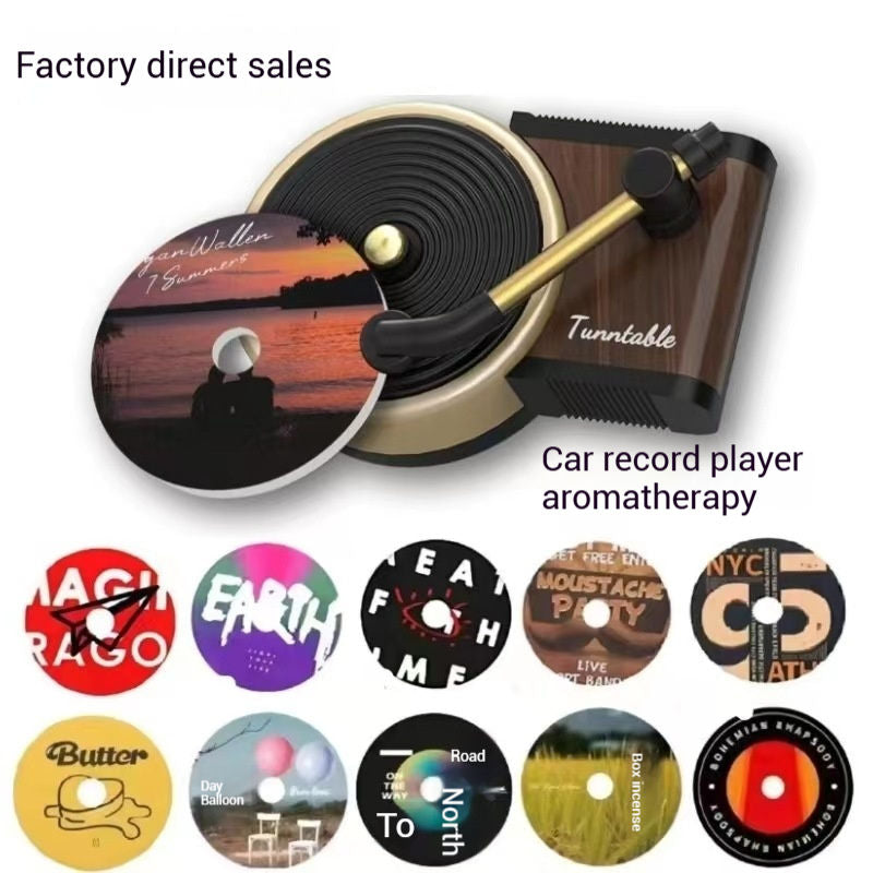 Mini Record Car Freshener