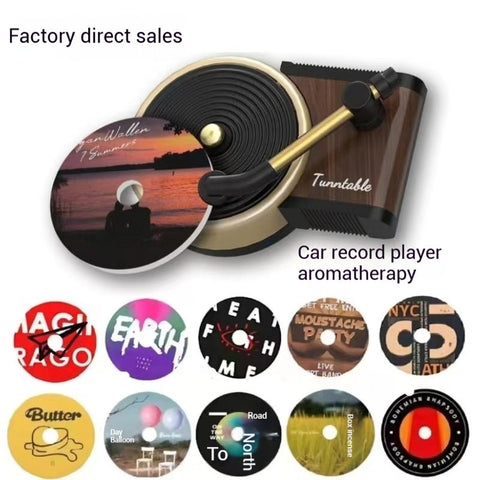 Mini Record Car Freshener
