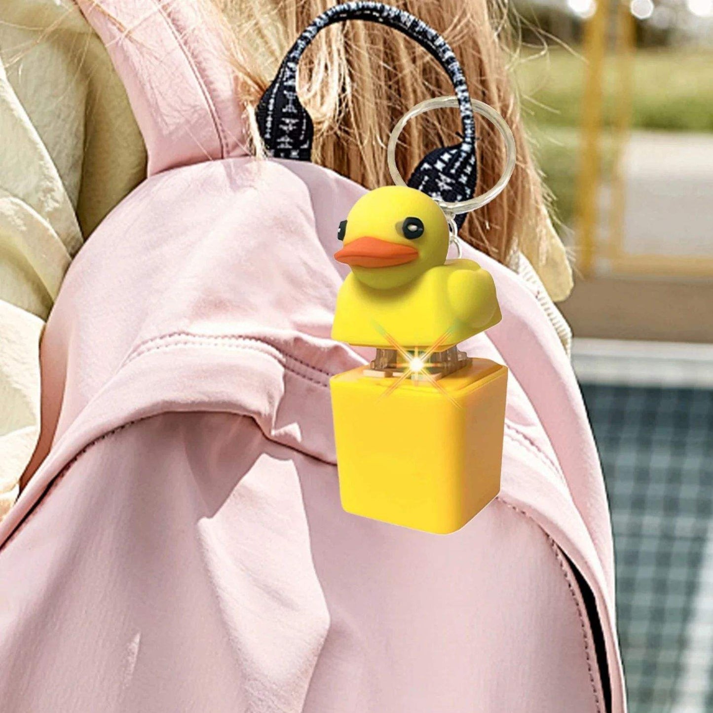 🦆Duck Light & Sound Keychain🌈