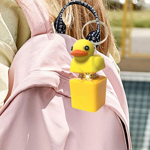 🦆Duck Light & Sound Keychain🌈