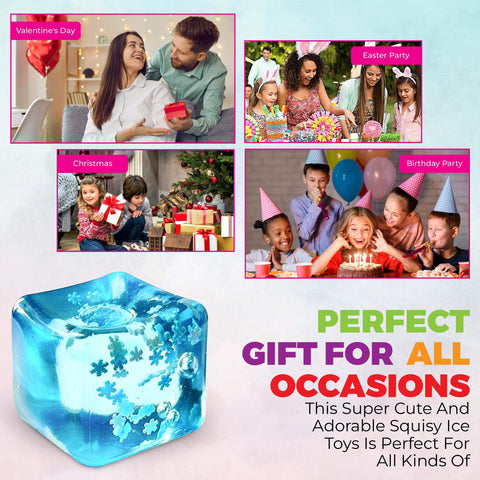 Stress Relief Ice Cube Fidget Toy
