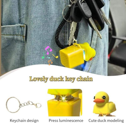🦆Duck Light & Sound Keychain🌈