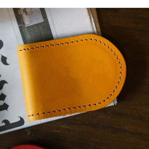 &nbsp;Leather Magnetic Money Clip