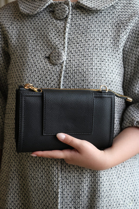 Leather Wallet and Strap Bag