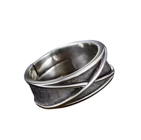 Time Wonder cross silver Ring