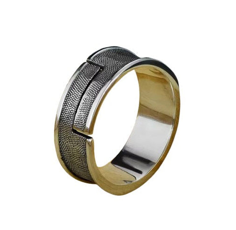 Time Wonder cross silver Ring