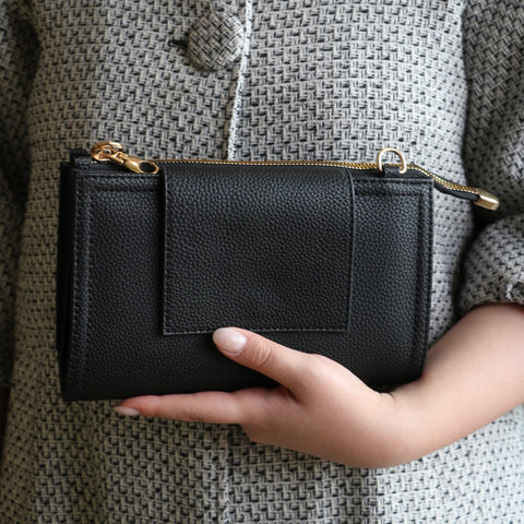 Leather Wallet and Strap Bag