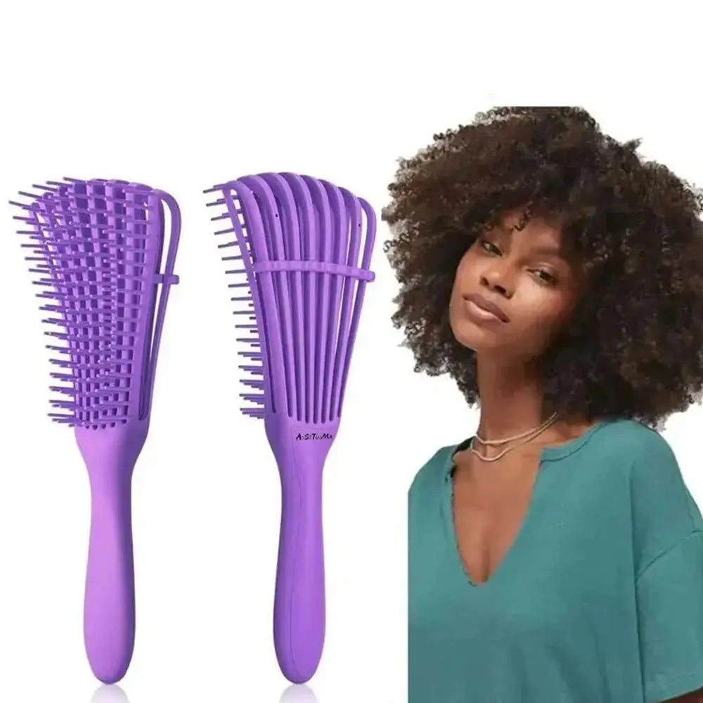 Detangler Brush for Curly  Hair