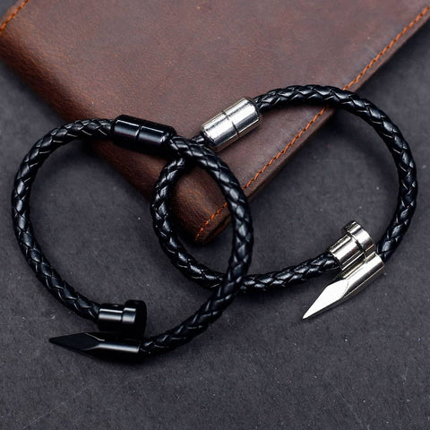 Tip Braided Nail Bracelet 🔩✨