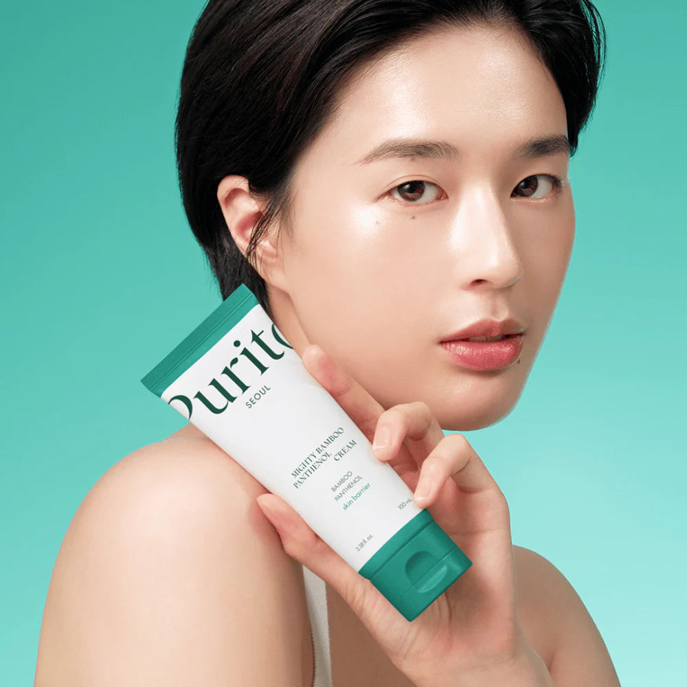 [PURITO SEOUL] Mighty Bamboo Panthenol Cream 100ml – 100% Authentic Korean Cream