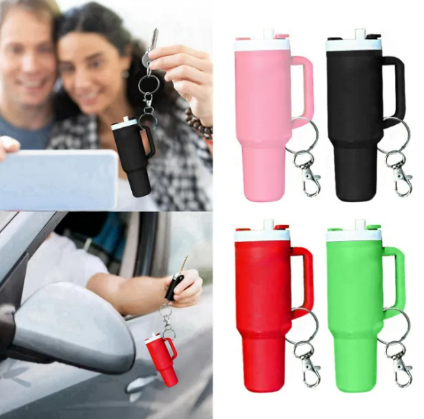 Cute Mini Cup Keychain