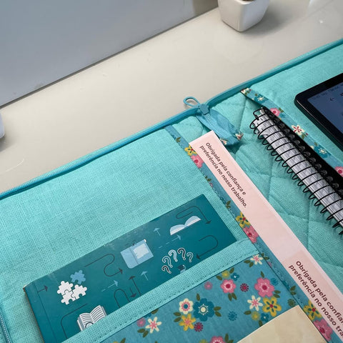 The Ultimate Travel organizer folder  Pouch  with zipper