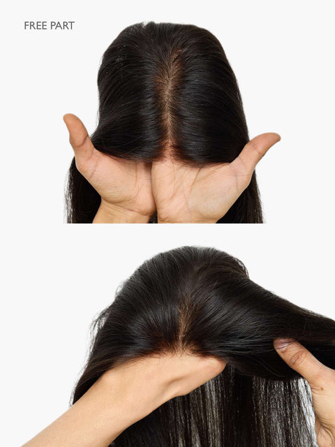 Receding Hairline Topper- Wavy