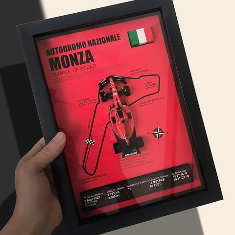 Pro F1 Frame - With Leclers Car