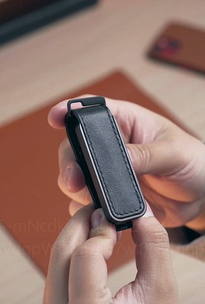 Premium Leather Smart Keychain