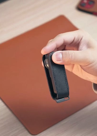 Premium Leather Smart Keychain