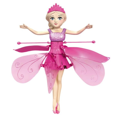 Hand Control Flying Fairy Doll For Kids