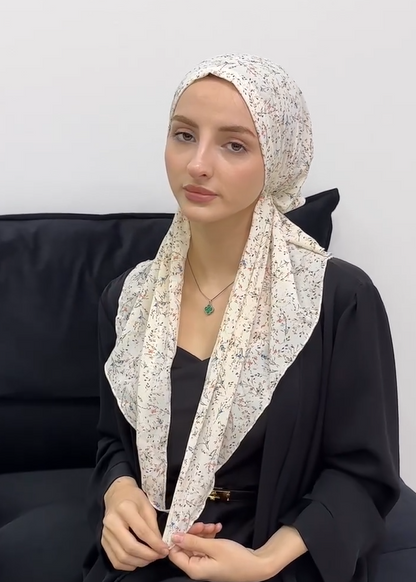 Long Tail Turban Women Headdress