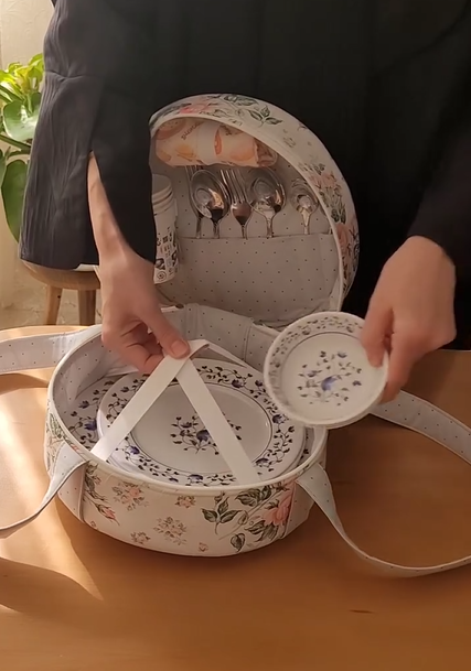 Picnic Tableware Bag