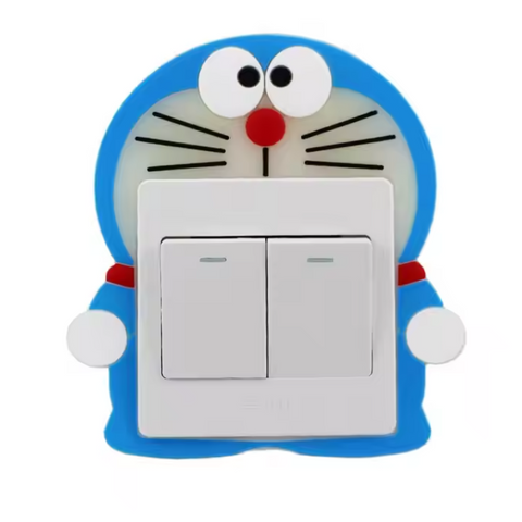 Room Switch Decorative Glowing Stickers ( Pack of 4 )