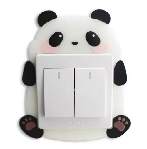 Room Switch Decorative Glowing Stickers ( Pack of 4 )