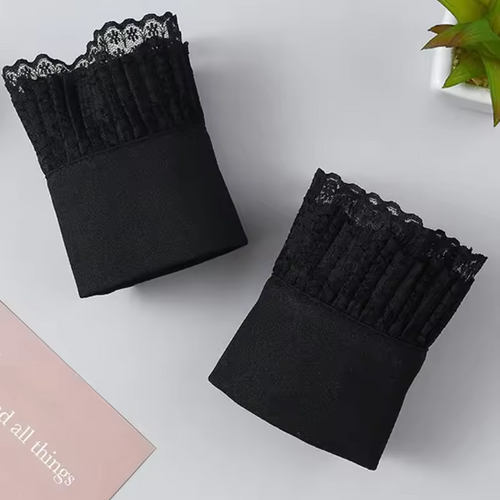 Sleeve Cuffs Ruffles Wristband