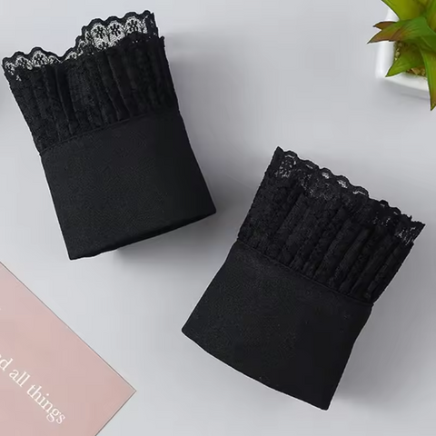 Sleeve Cuffs Ruffles Wristband