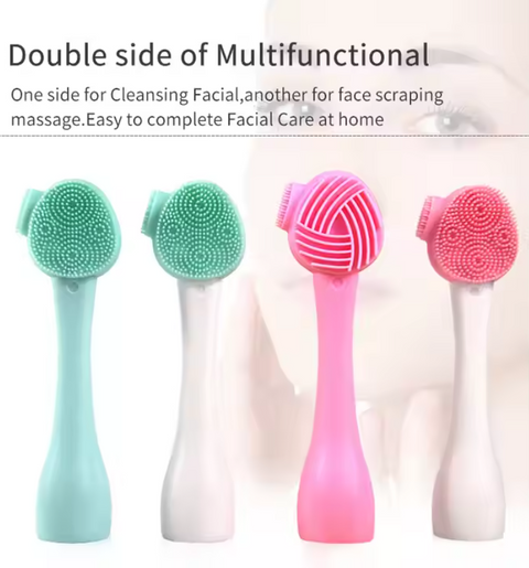 Double Sided Pore Cleaning Brush