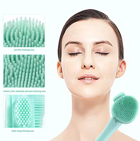 Double Sided Pore Cleaning Brush