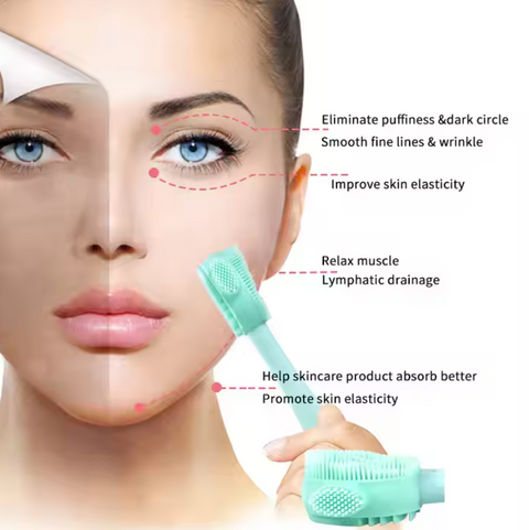 Double Sided Pore Cleaning Brush