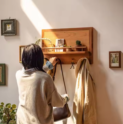 Wooden Electricity Meter Box