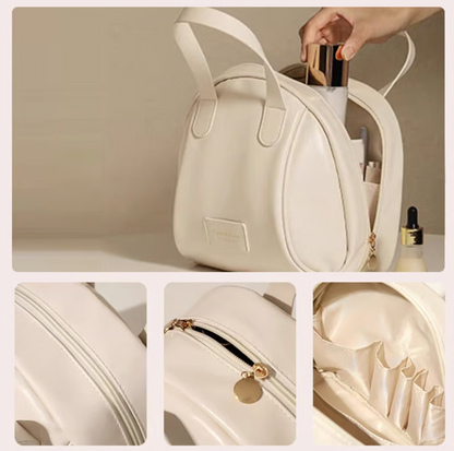 Multi-layered Shell-shaped Cosmetic Bag