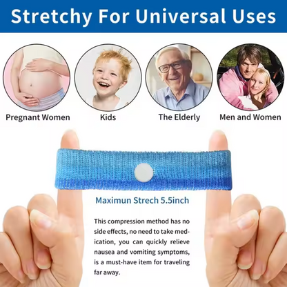 Motion Sickness Band Sickness Wristband ( 1 Pair )