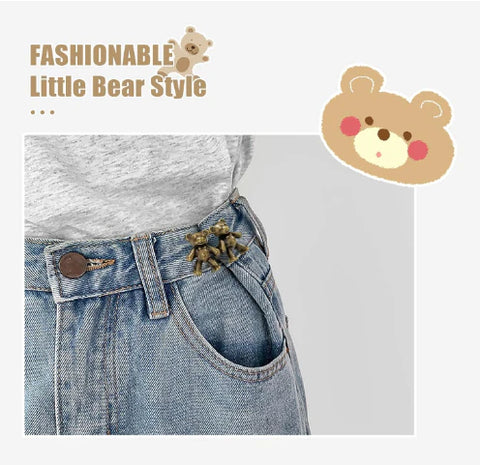Cute Bear Clips for Pants