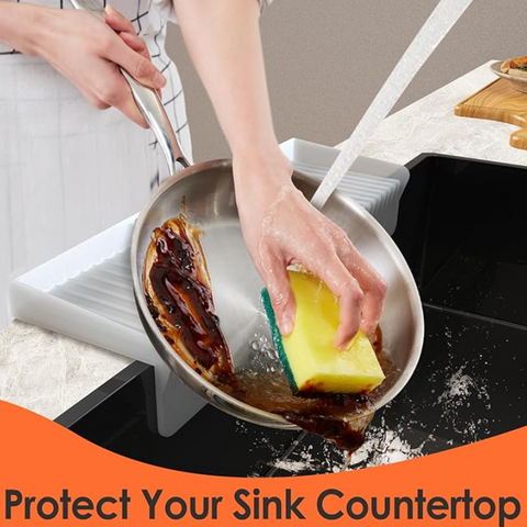Silicone Sink Edge Protector ＆ Splash Guard