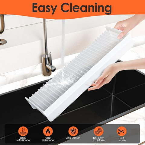 Silicone Sink Edge Protector ＆ Splash Guard