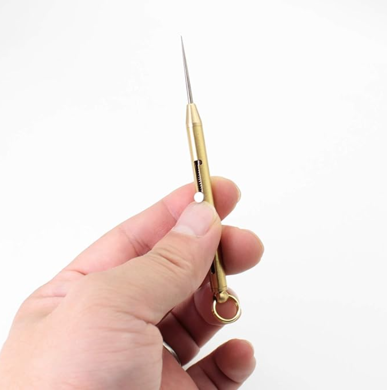Retractable Titanium Toothpick