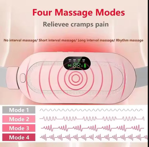 Pain Relief Menstrual Heating Pad Massager